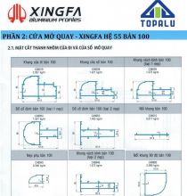 KHUNG BAO CỬA ĐI HỆ 55 BẢN 100